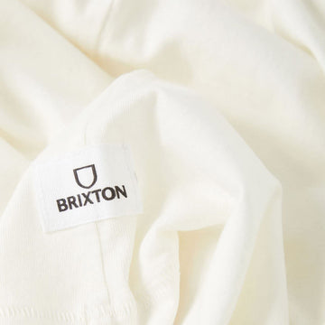 Brixton Baseline Pocket T-Shirt - Off White Vintage Wash