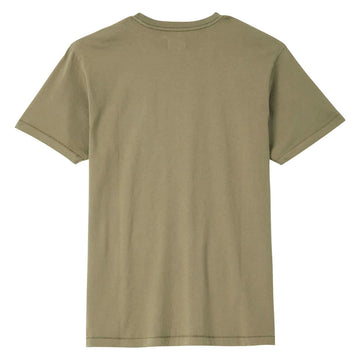 Brixton Baseline Pocket T-Shirt - Olive Surplus Vintage Wash