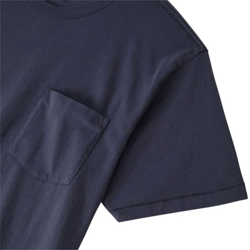 Brixton Baseline Pocket T-Shirt - Washed Navy Vintage Wash