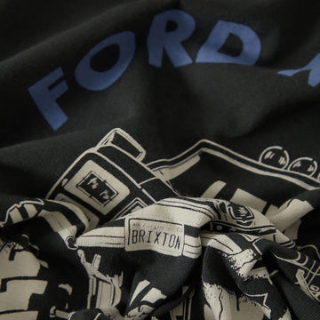 Brixton x Ford Built Tough 4x4 T-Shirt - Burnt Rubber