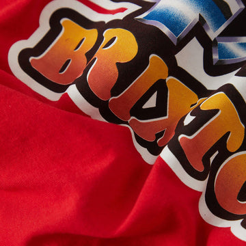 Brixton x Ford 4x4 Chrome T-Shirt - Rangoon Red