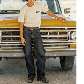 Brixton x Ford 71 Pickup T-Shirt - Wimbledon White