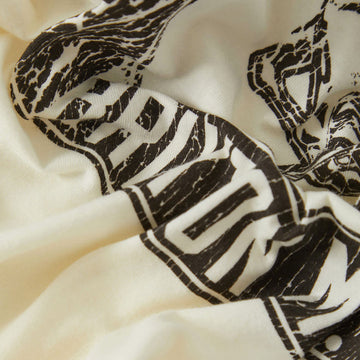 Brixton x Ford Mustang Ringer T-Shirt - Wimbledone White/Burnt Rubber