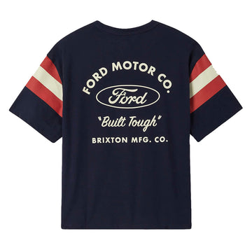 Brixton x Ford Built Tough Jersey Shirt - American Navy
