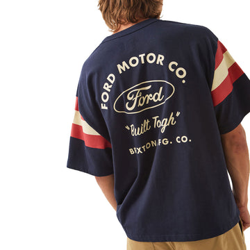 Brixton x Ford Built Tough Jersey Shirt - American Navy