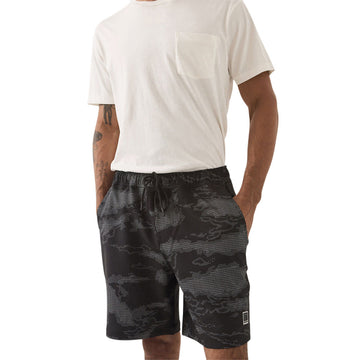 Brixton Journey Active Shorts - Black Camo