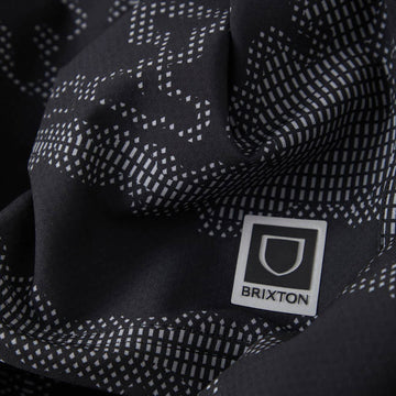 Brixton Journey Active Shorts - Black Camo