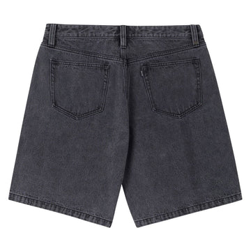 Brixton Relaxed Shorts - Washed Black Denim