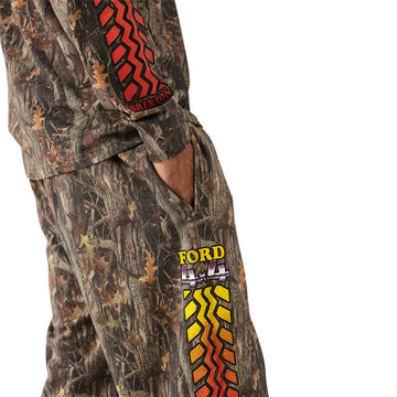 Brixton x Ford 4x4 Chrome Sweatpant Pants - Boxwood Green