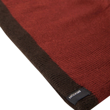 Brixton Skully Beanie - Red Earth/Walnut Brown