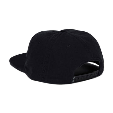 Brixton Watcher Snapback Hat - Black