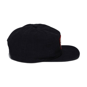 Brixton Watcher Snapback Hat - Black