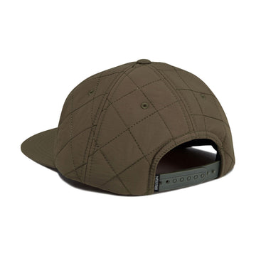 Brixton Motorized Snapback Hat - Dark Olive