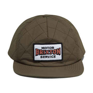 Brixton Motorized Snapback Hat - Dark Olive
