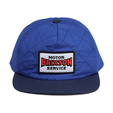 Brixton Motorized Snapback Hat - Electric Indigo/Washed Navy