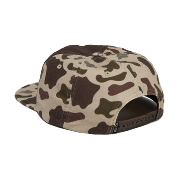 Brixton Grade Mp Snapback Hat - Duck Camo/Walnut Brown