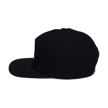 Brixton Team Snapback Hat - Black