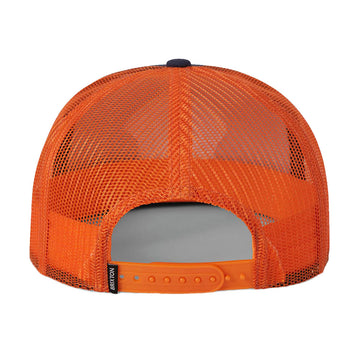 Brixton 76 Truck Stop Trucker Hat - Navy/Orange