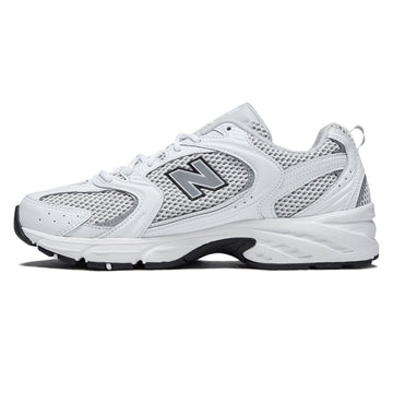 New Balance 530 Shoes - NB 103 White/Silver Metallic/Black