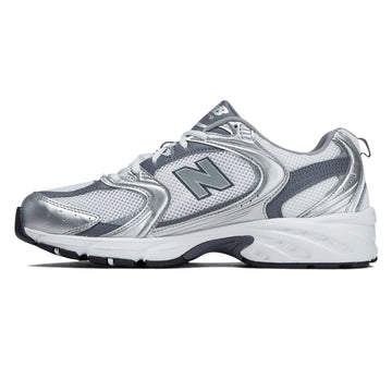 New Balance 530 Shoes - Silver Metallic/Neptune Grey/White