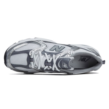 New Balance 530 Shoes - Silver Metallic/Neptune Grey/White