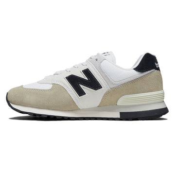New Balance 574 Shoes - Sea Salt/Linen/Navy