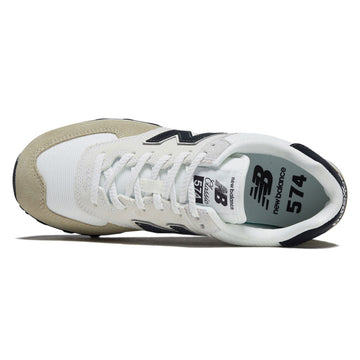New Balance 574 Shoes - Sea Salt/Linen/Navy