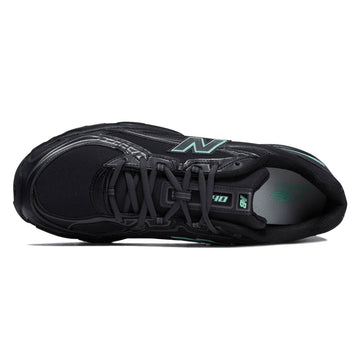New Balance 740 Shoes - Black/Bright Mint