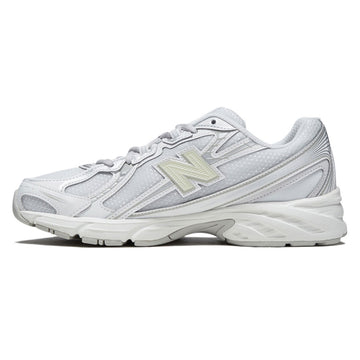 New Balance 740 Shoes - NB 103 White/Silver Metallic