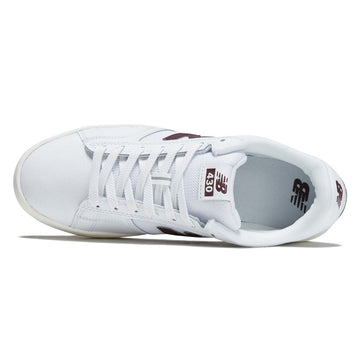 New Balance 430 Shoes - White/Burgundy