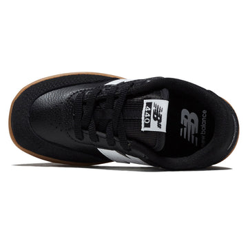 New Balance Youth 440 V2 Shoes - Black/Gum
