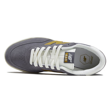 New Balance 440 V2 Wide Shoes - Grey/Olive