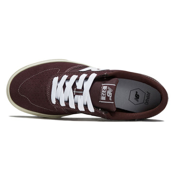 New Balance 272 Wide Shoes - Burgundy/White 2026