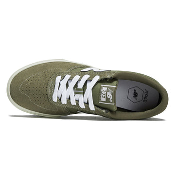 New Balance 272 Wide Shoes - Olive/White