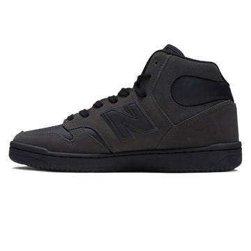 New Balance 480 Hi Wide Shoes - Charcoal/Black