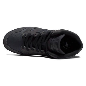 New Balance 480 Hi Wide Shoes - Charcoal/Black