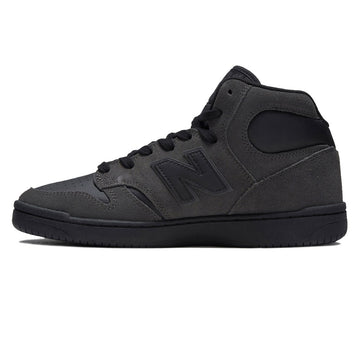 New Balance 480 Hi Shoes - Charcoal/Black