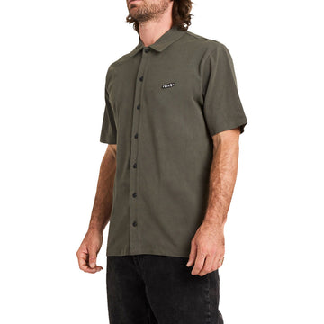 Volcom Chavo Button Down Shirt - Castlerock