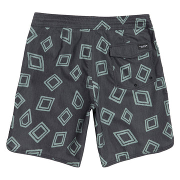 Volcom Contact Scallop Stny 19 Boardshorts - Black