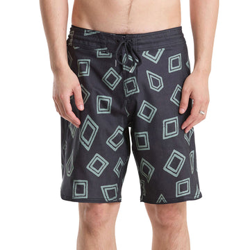 Volcom Contact Scallop Stny 19 Boardshorts - Black