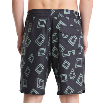 Volcom Contact Scallop Stny 19 Boardshorts - Black