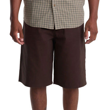Volcom Chillow Plt Elastic Waist Chino VS 24 Shorts - Cacao