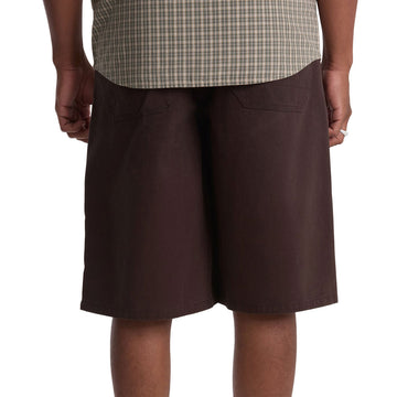Volcom Chillow Plt Elastic Waist Chino VS 24 Shorts - Cacao