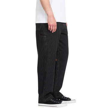 Volcom Dialed Work Pants - Black Stripe