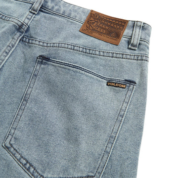 Volcom Solver Denim Jeans - Dust Bowl Indigo