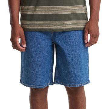 Volcom Billow Denim 22 Shorts - Bold Blue