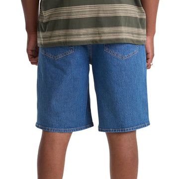 Volcom Billow Denim 22 Shorts - Bold Blue