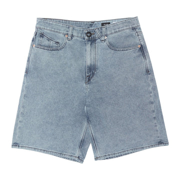 Volcom Billow Denim 22 Shorts - Dust Bowl Indigo