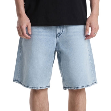 Volcom Billow Denim 22 Shorts - Dust Bowl Indigo