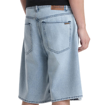 Volcom Billow Denim 22 Shorts - Dust Bowl Indigo